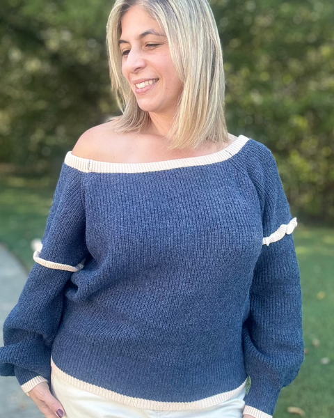 Joanna Off Shoulder Sweater