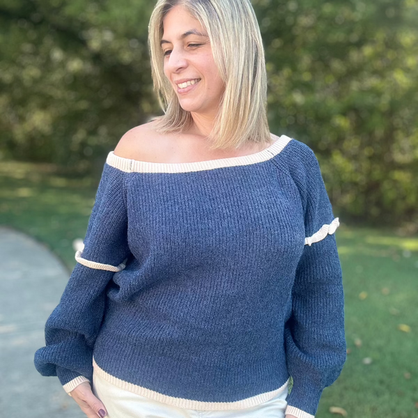 Joanna Off Shoulder Sweater