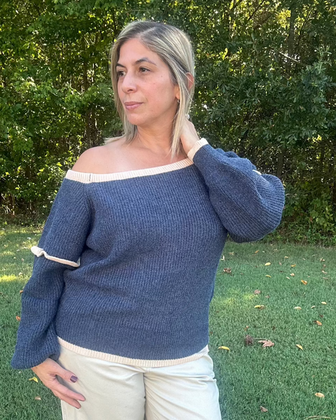 Joanna Off Shoulder Sweater