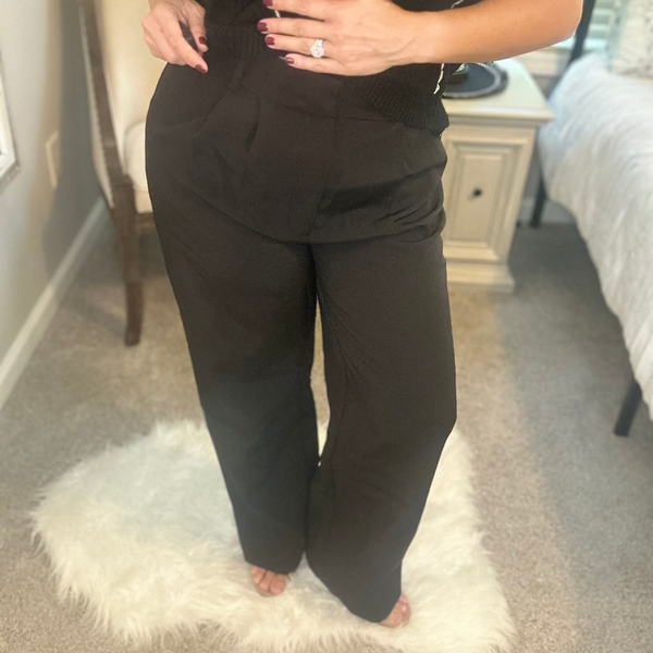 Julia Pleated Trouser Pants