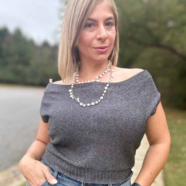 Laura Cowl Neck Sweater Top