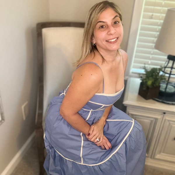 Viviana Pleated Midi Dress